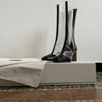 Phoebe Philo Leather trimmed PVC Boots