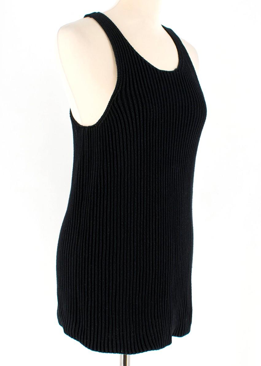 Joseph Black Knit Tank Top