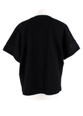 Fendi Black Karlito Perforated T-Shirt