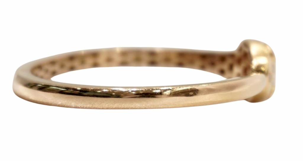 Bvlgari Serpenti Viper Ring in 18k Rose Gold
