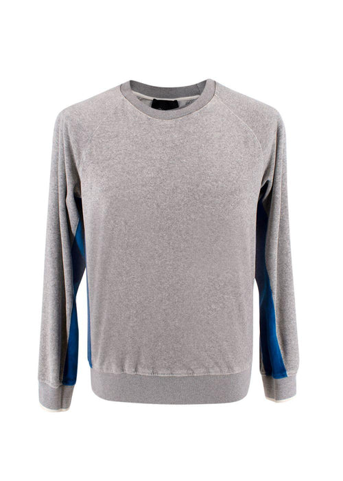3.1 Phillip Lim Grey Velvet Jumper