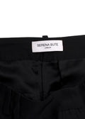 Serena Bute Black 100% Silk Trouser