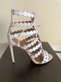 Champagne Lasercut Sandals