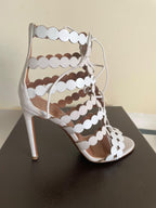 Champagne Lasercut Sandals
