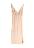 Prada Champagne Silk Slip Dress