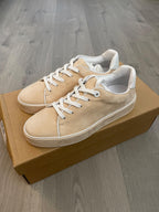Pink suede Nuages trainers