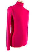 Pink Polo Neck Top
