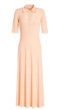 Rosetta Getty Peach Cotton Dress
