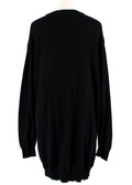 Moschino Couture Black Bear Long Knit Dress