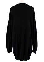 Moschino Couture Black Bear Long Knit Dress