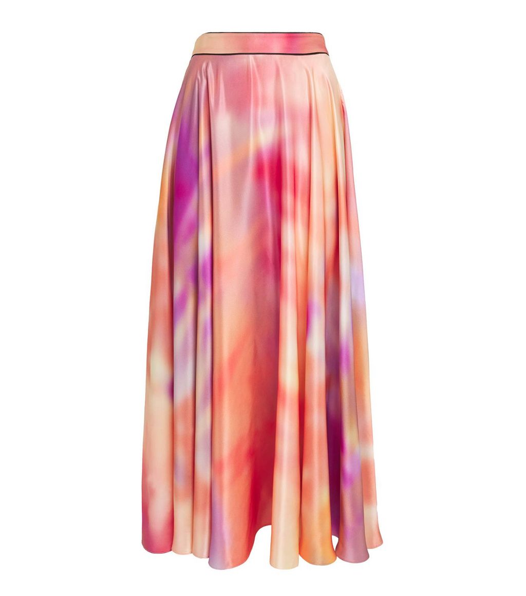 Roksanda Satin Ameera Midi Skirt