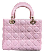 Dior Medium Cannage Pink Lady Dior bag