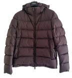 Herno Brown Detatchable Hood Padded Jacket