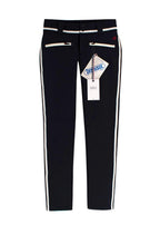 Perfect Moment Black and White Aurora Skinny Ski Pants