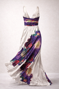 Roberto Cavalli vintage silk evening dress
