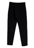 Brandon Maxwell Slim Fit Black Wool Trousers