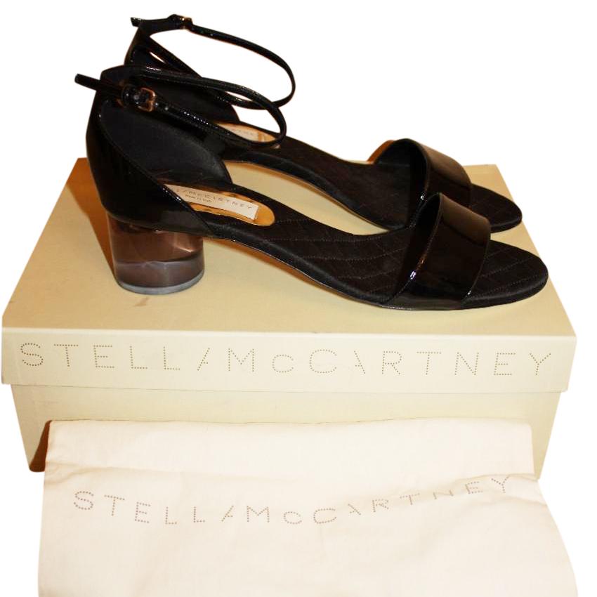 Stella McCartney Frenzy Glass-Heel Sandals