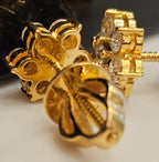 Bespoke Diamond Cluster Earrings
