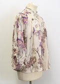 Designers Remix Charlotte Eskildsen cape sleeve floral shirt
