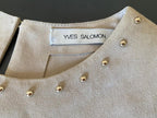 Yves Salomon Suede Studded T-Shirt