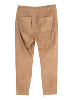 Balmain Camel Suede Joggers