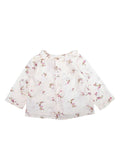 Bonpoint Kids 12m White Floral Blouse