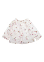 Bonpoint Kids 12m White Floral Blouse