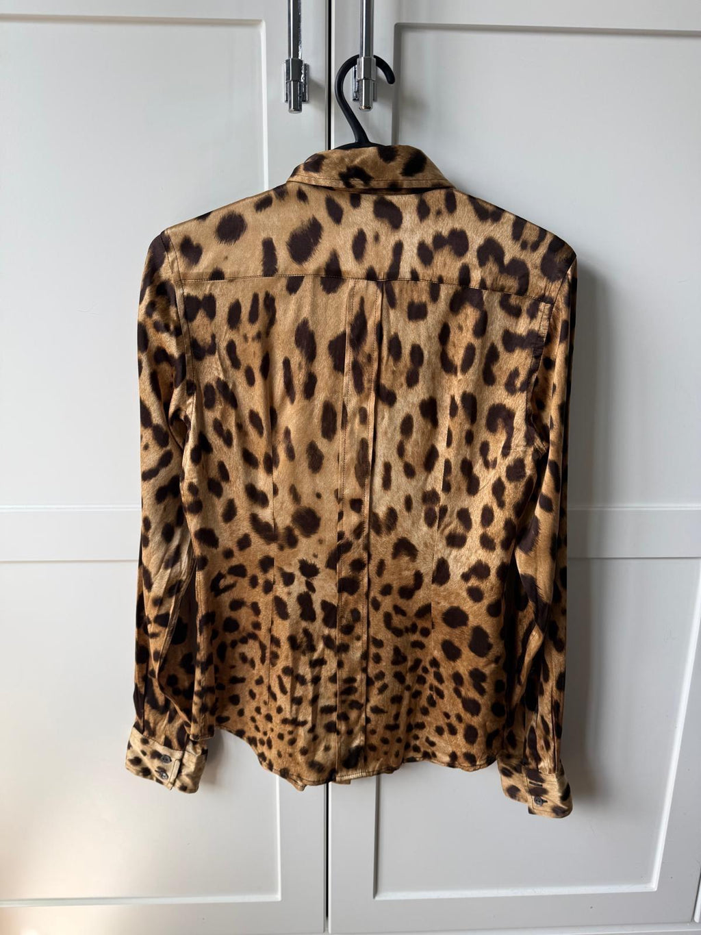 Dolce & Gabbana Leopard Print Blouse