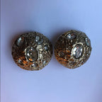 Yves Saint Laurent Vintage Crystal Earrings