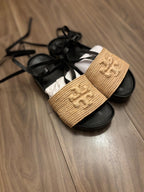 Tory Burch Raffia Sandals