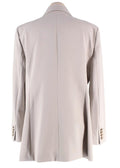MaxMara Stone 'Reale' Double-Breasted Blazer
