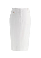 Jacquemus White Le Jupe Midi 'BARI' Skirt