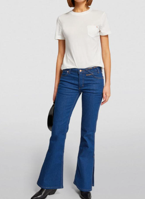 Staud x Wrangler Denim The Bikini Jeans
