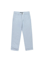 Kids 6Y Blue Striped Trousers