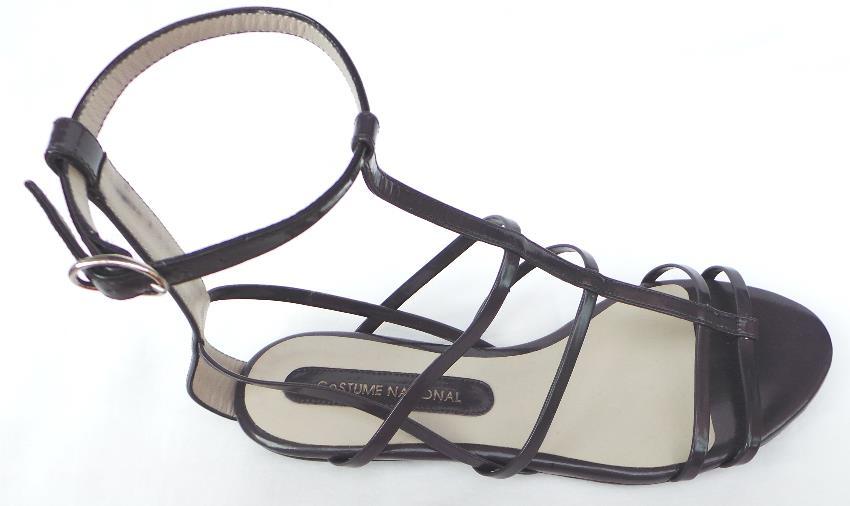 Costume Nationale caged flat sandals