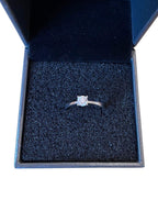 Bespoke18ct White Gold  0.4ct Natural Diamond Ring