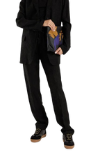Joseph Black Tad Crinkled Trousers
