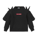 Black Cotton Unicorn Top
