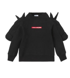Black Cotton Unicorn Top
