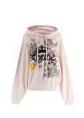 Loewe Pink Herbarium Embroidered Hoodie