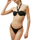Medina Black Smocked Lagoon Bikini