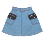 Little Marc Jabobs Girls 6Y Denim Skirt
