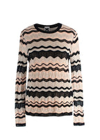 Missoni Pink Zig Zag Lightweight Knit Top