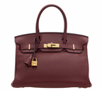 Hermès Birkin 30 cm in Rouge with Gold Hardware