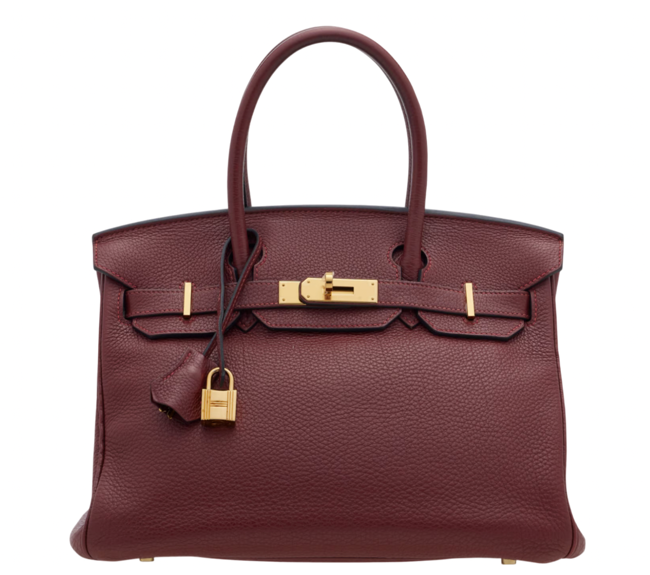 Hermès Birkin 30 cm in Rouge with Gold Hardware