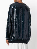 Stella McCartney Blue Sequin Jumper