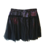 John Galliano Kids Chiffon Layered Printed Skirt