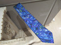Etro blue Paisley Silk Tie