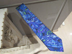Etro blue Paisley Silk Tie