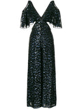 Temperley Celestial Black Embellished Jumpsuit